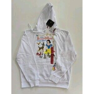 NWT Disney Princess Snow White and the Seven Dwarfs Hoodie Sweatshirt Woman's XL